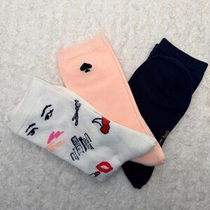 Kate Spade‎ Head Over Heels women’s Navy Socks